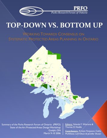 Top-Down vs. Bottom Up: Working Towards Consensus ... - CASIOPA