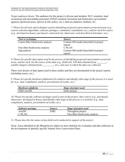 Top-Down vs. Bottom Up: Working Towards Consensus ... - CASIOPA