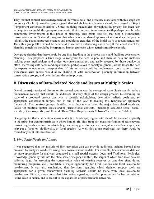 Top-Down vs. Bottom Up: Working Towards Consensus ... - CASIOPA