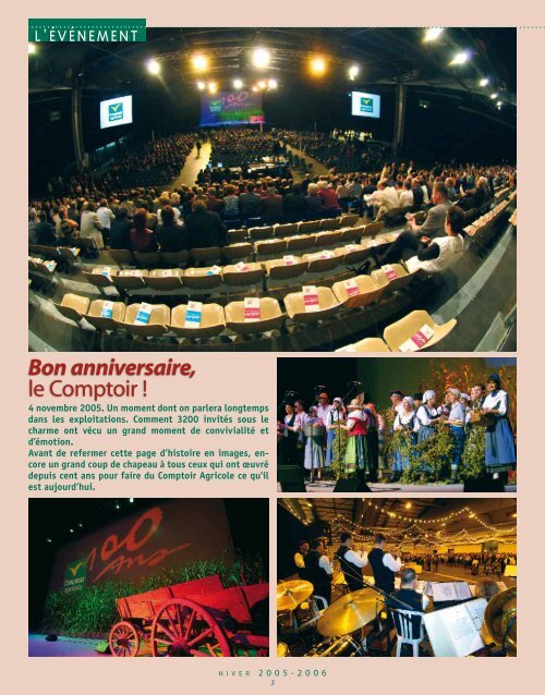 Fil Des Saisons #14 Hiver 2005/2006 - Comptoir Agricole