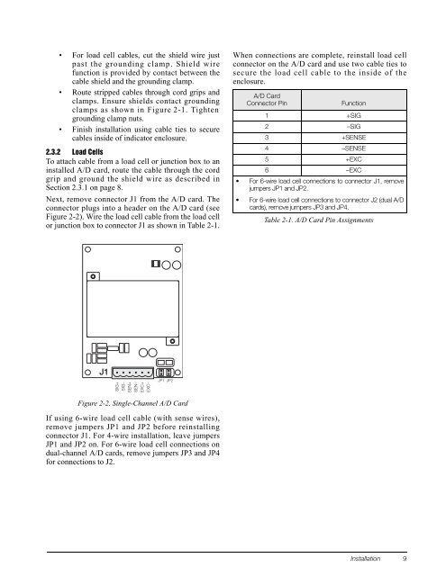 920i Installation Manual V4.01 - Rice Lake Weighing Systems