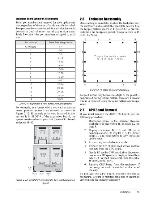 920i Installation Manual V4.01 - Rice Lake Weighing Systems