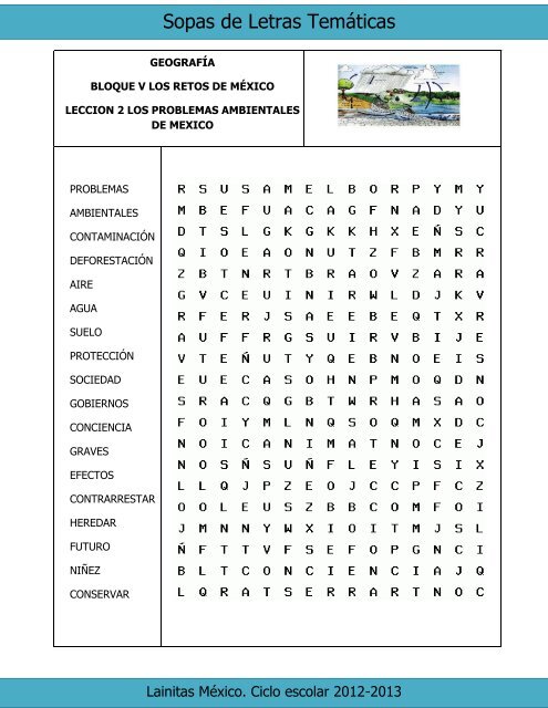 4to Grado - Bloque 5 - Sopa de Letras.pdf