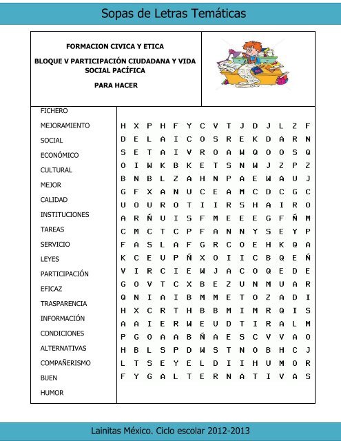 4to Grado - Bloque 5 - Sopa de Letras.pdf