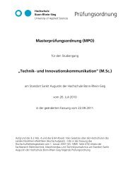 PrÃ¼fungsordnung - Fachbereich Elektrotechnik, Maschinenbau und ...