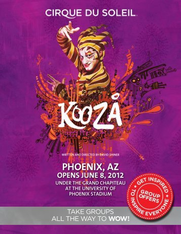 PHOENIX, AZ - Cirque du Soleil