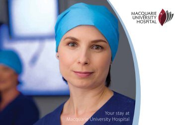 Your stay at Macquarie University Hospital