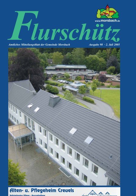 98. Ausgabe vom 02.07.2005 - Gemeinde Morsbach