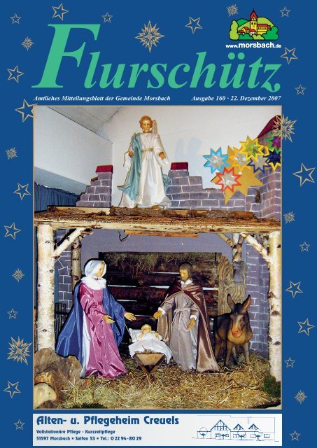 Ausgabe 160 vom 22.12.2007 - Gemeinde Morsbach