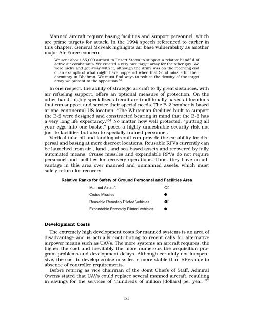 Expendable Remotely Piloted Vehicles for Strategic Offensive ...