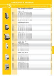 Switchboards & enclosures section15 - HPM