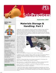 Materials Storage & Handling: Part I - Petroleum Equipment Institute