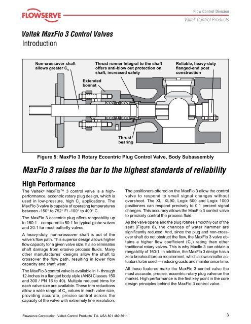 Valtek MaxFlo 3 Control Valves - Nooneycontrols.com