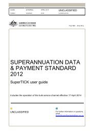 SuperTICK User Guide v1.0 - Australian Taxation Office
