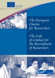 The European Charter for Researchers The Code of Conduct for the ...