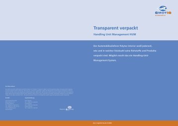 Transparent verpackt.indd - amotIQ automotive GmbH