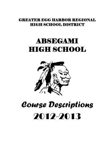 2012-2013 Course Description Book - Absegami High School