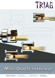 Mini outils intÃ©rieur, affiche PDF - TRIAG AG