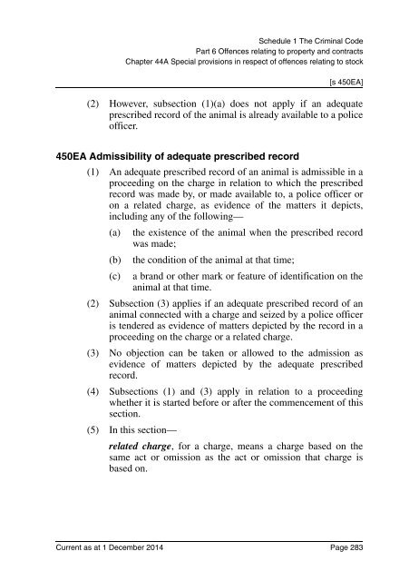 Criminal Code Act 1899 - Queensland Legislation