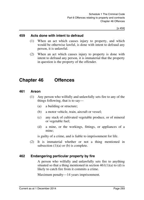 Criminal Code Act 1899 - Queensland Legislation