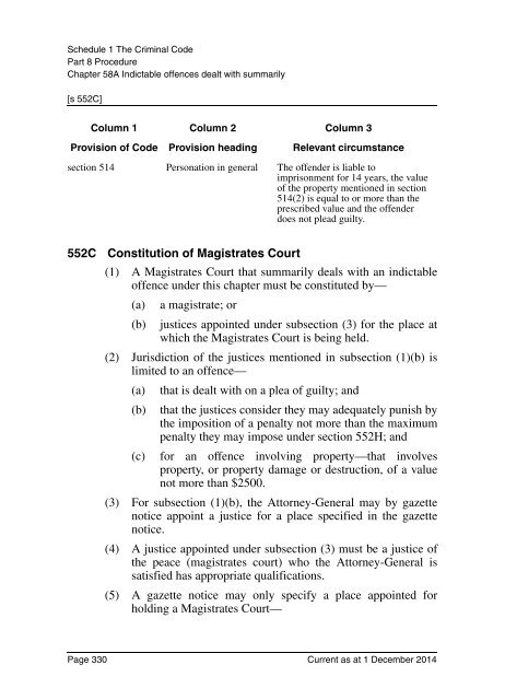 Criminal Code Act 1899 - Queensland Legislation