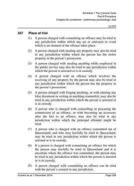 Criminal Code Act 1899 - Queensland Legislation