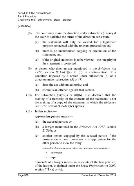 Criminal Code Act 1899 - Queensland Legislation