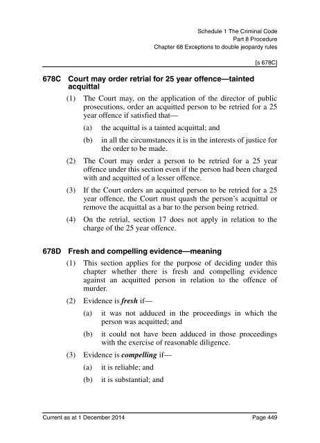 Criminal Code Act 1899 - Queensland Legislation