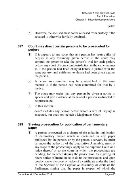 Criminal Code Act 1899 - Queensland Legislation