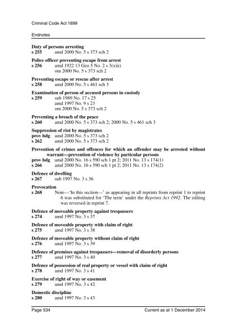 Criminal Code Act 1899 - Queensland Legislation