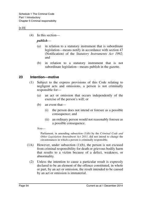 Criminal Code Act 1899 - Queensland Legislation