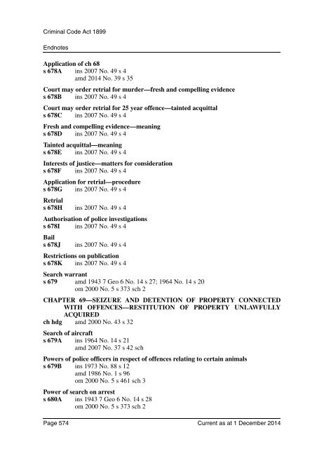 Criminal Code Act 1899 - Queensland Legislation