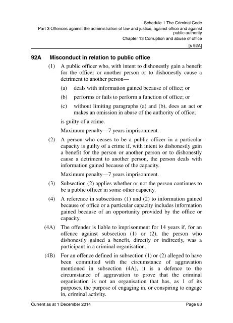 Criminal Code Act 1899 - Queensland Legislation