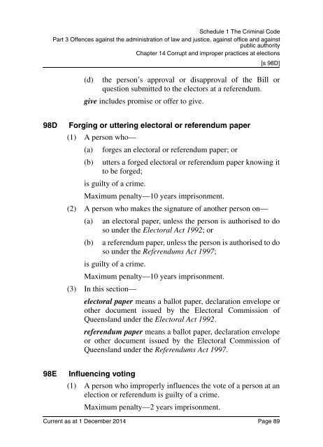 Criminal Code Act 1899 - Queensland Legislation