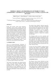 THERMAL DESIGN AND PERFORMANCE OF PROBES IN THICK ...