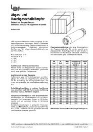 Datenblatt - LBF Lufttechnik GmbH