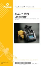 GloMaxâ¢ 20/20 Luminometer