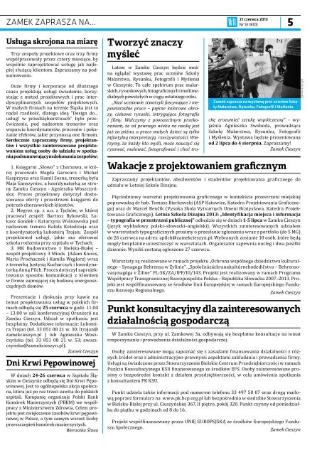 21 czerwca 2013.pdf - Cieszyn.pl