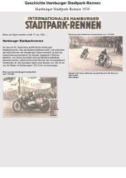 geschichtliches zum Hamburger Stadtpark-Rennen