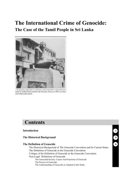 TIC Genocide of Tamil People 1998 entire - Ilankai Tamil Sangam