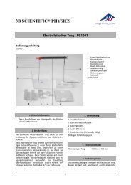 3B SCIENTIFIC® PHYSICS