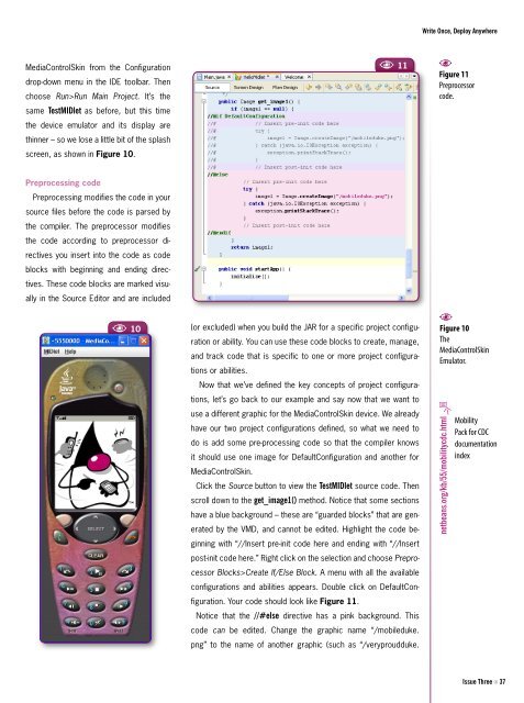 Writing Applications for mobile devices and reducing ... - NetBeans