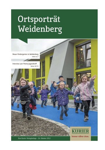 Ortsporträt Weidenberg - Verlagsbeilagen des Nordbayerischen ...