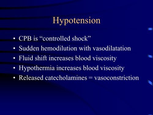 Introduction to Cardiopulmonary Bypass - TSDA