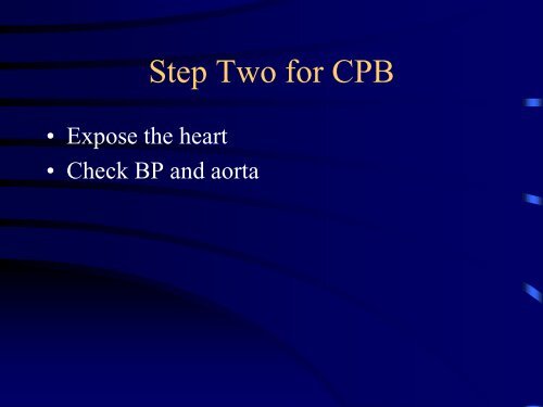 Introduction to Cardiopulmonary Bypass - TSDA