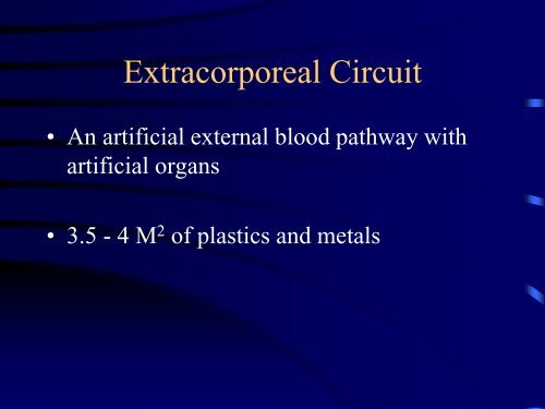 Introduction to Cardiopulmonary Bypass - TSDA