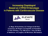 Increasing the Dose of Clopidogrel Based on CYP2C19 Genotype in ...