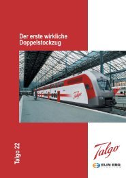 Talgo 22 Der erste wirkliche Doppelstockzug - Talgo Deutschland