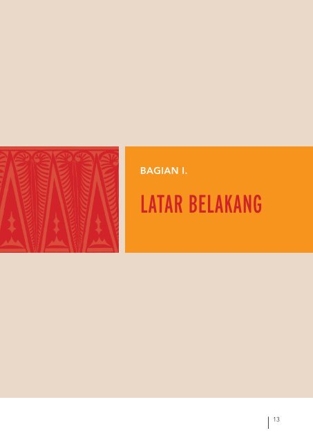 LATAR BELAKANG - UNDP