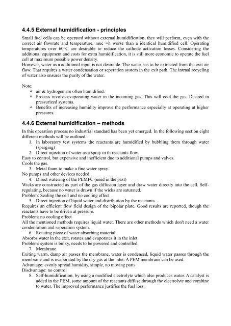 Fuel Cell Systems Explained - from and for SET students